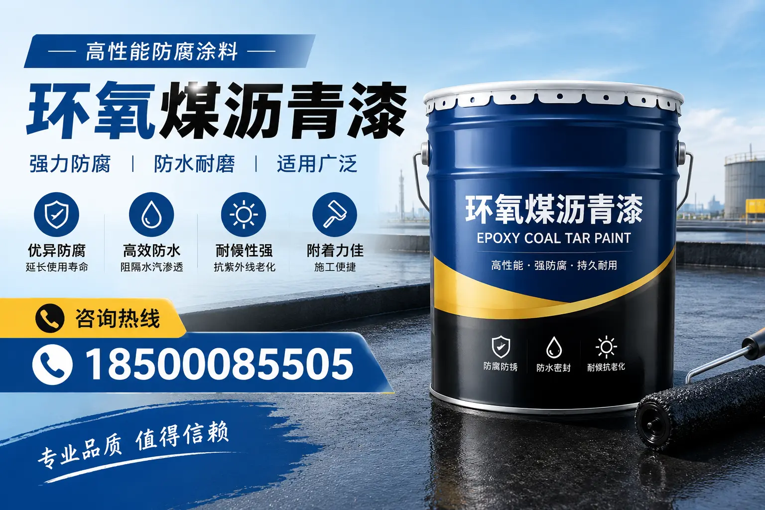 环氧煤沥青漆的主要成分与功能，喀什用户深度了解